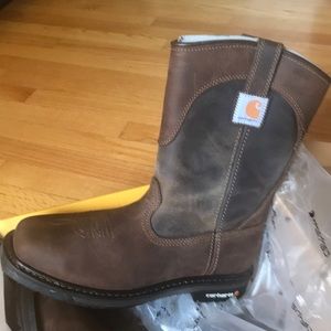 Men’s steel toe Carhartt Wellingtons size 10
